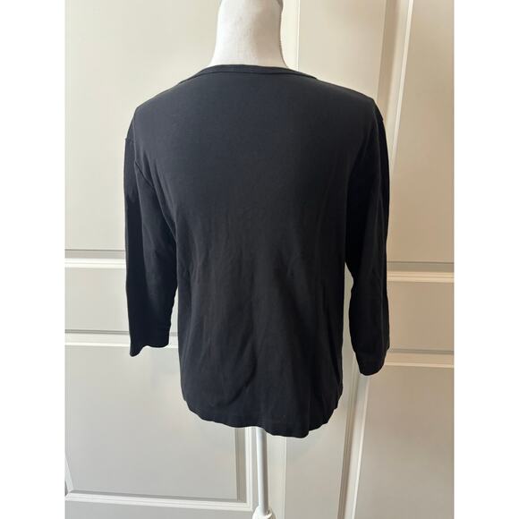 Cactus Bay Embellished Christmas 3/4 Sleeve Tshirt - Picture 3 of 7